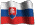 Slowakei-Flagge