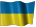 Ukraine-Flagge