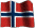 Norwegen-Flagge