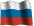Russland-Flagge